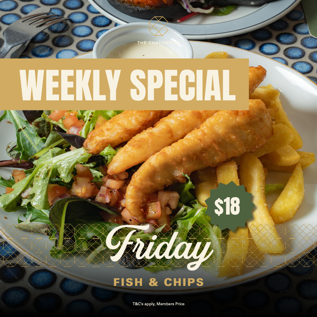 Friday – Fish & Chips