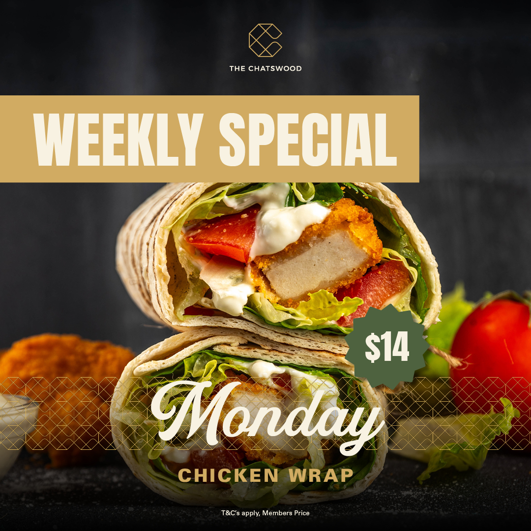 Monday – Chicken Wrap