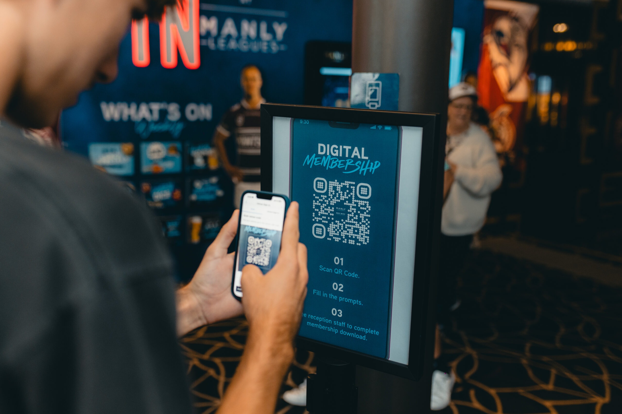 Digital membership at The Chatswood